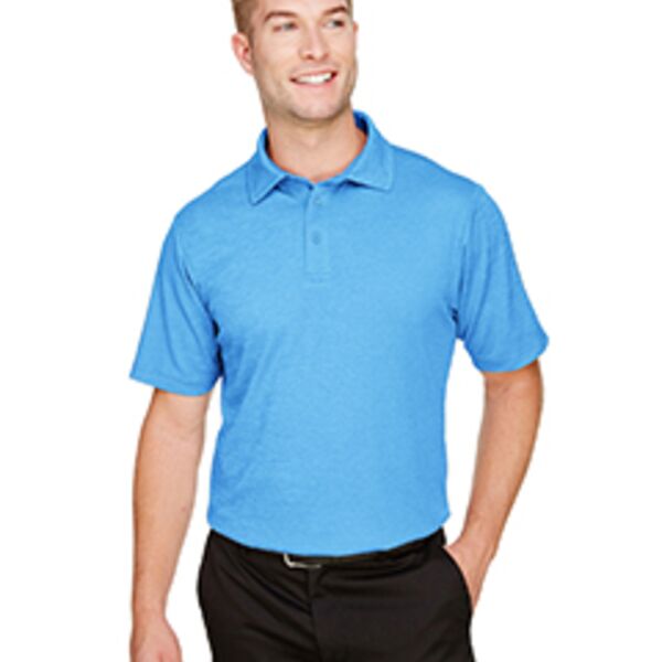 CrownLux Performance™ Men's Address Melange Polo Thumbnail